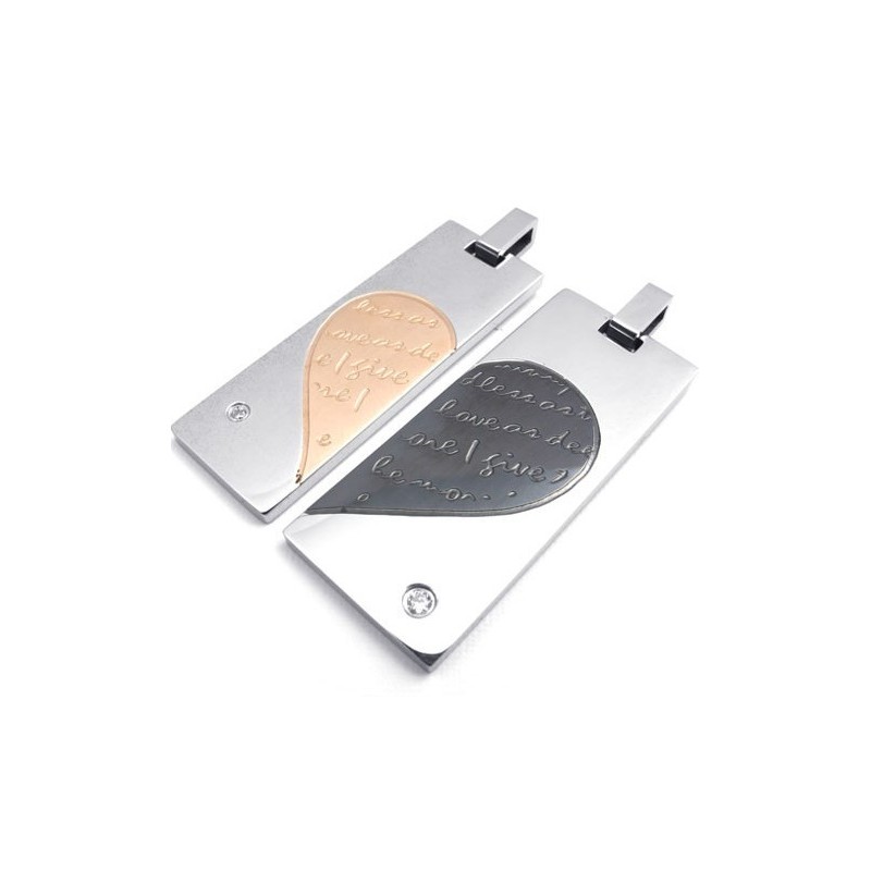 Smukt Design, Farveglans, Titaniumvedhæng Af Høj Kvalitet