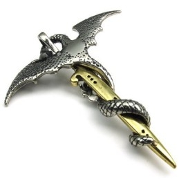 Dygtig Fremstilling Farvebrillans Titanium Vedhæng Af Høj Kvalitet