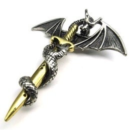 Dygtig Fremstilling Farvebrillans Titanium Vedhæng Af Høj Kvalitet