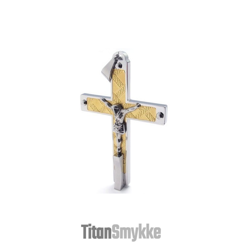 Nyeste Teknologi Farveglans Sælger Godt Over Hele Verden Titanium Korsvedhæng