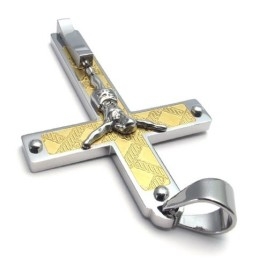 Nyeste Teknologi Farveglans Sælger Godt Over Hele Verden Titanium Korsvedhæng