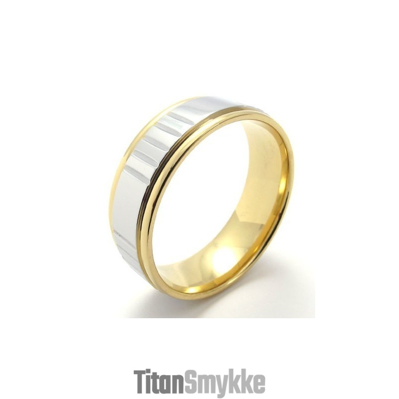 Dygtig Fremstilling Farveglans Holdbar I Brug Titaniumring