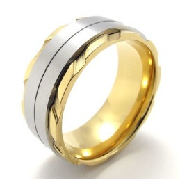 Elegant Form, Smuk I Farver, Fremragende Titaniumring