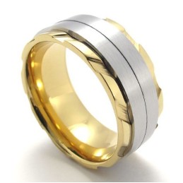 Elegant Form, Smuk I Farver, Fremragende Titaniumring