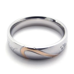 Smukt Design, Farveglans, Titanring I Overlegen Kvalitet